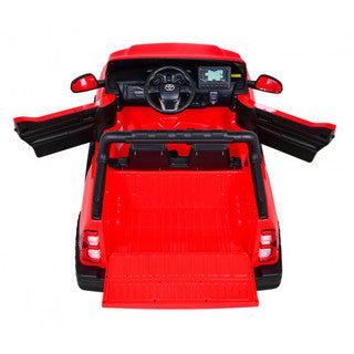 Toyota Hilux 12V Electric Ride On Jeep Red