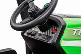 AgriPow 24V Electric Ride On Tractor with Trailer Green